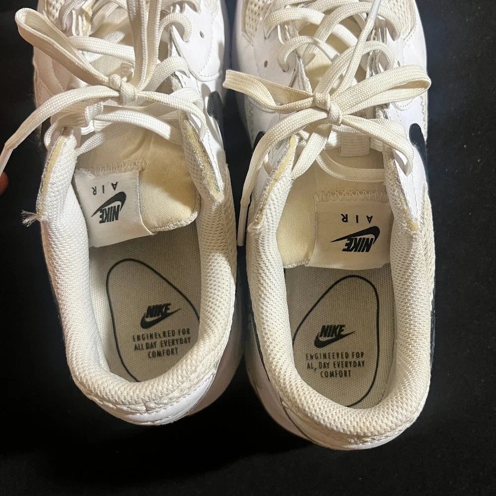 Nike Air Max Excee Women's White Black Sneakers CD5432-101 Size 8